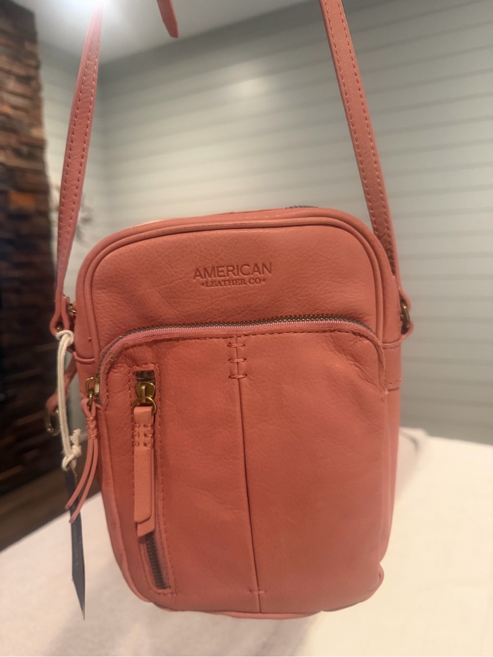 American Leather Co. Coral Crossbody Organizer